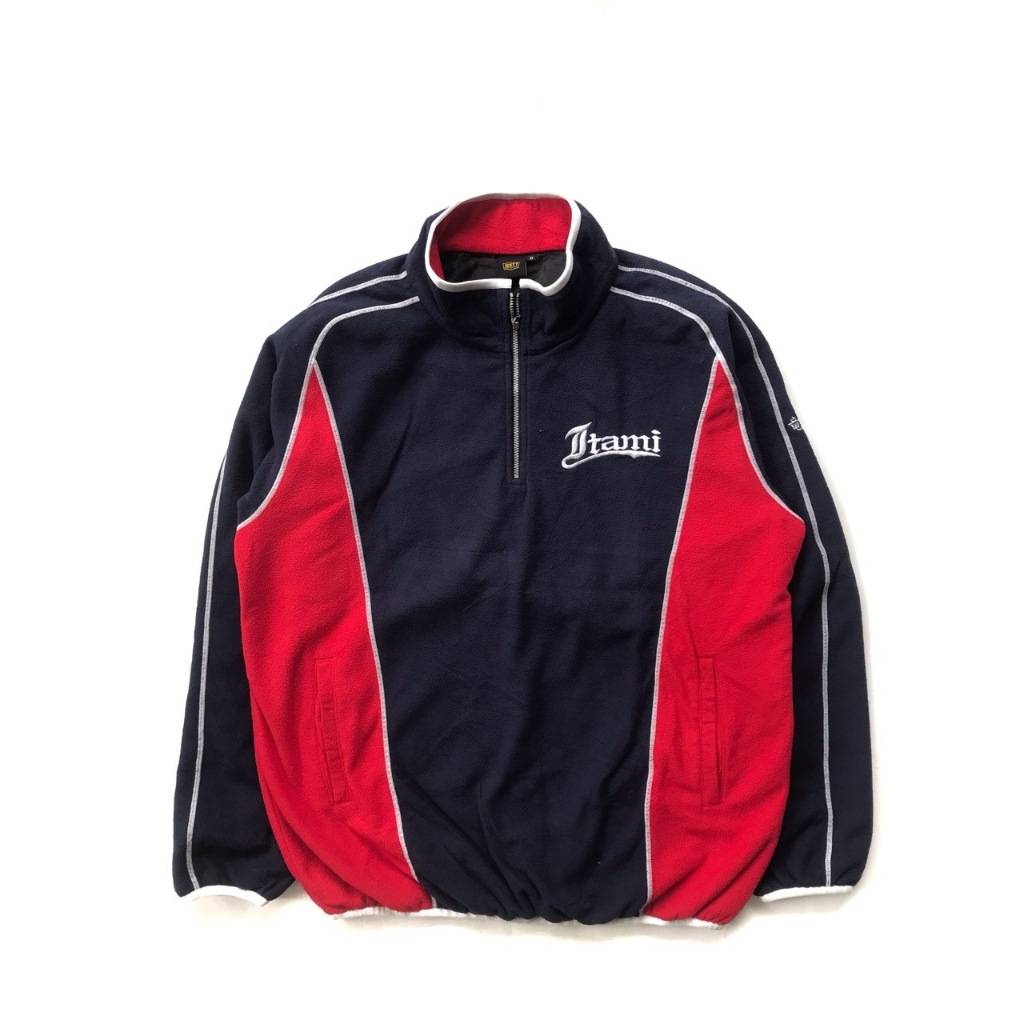 Zett Fleece Baseball Halfzip Jacket (JC-5743) L