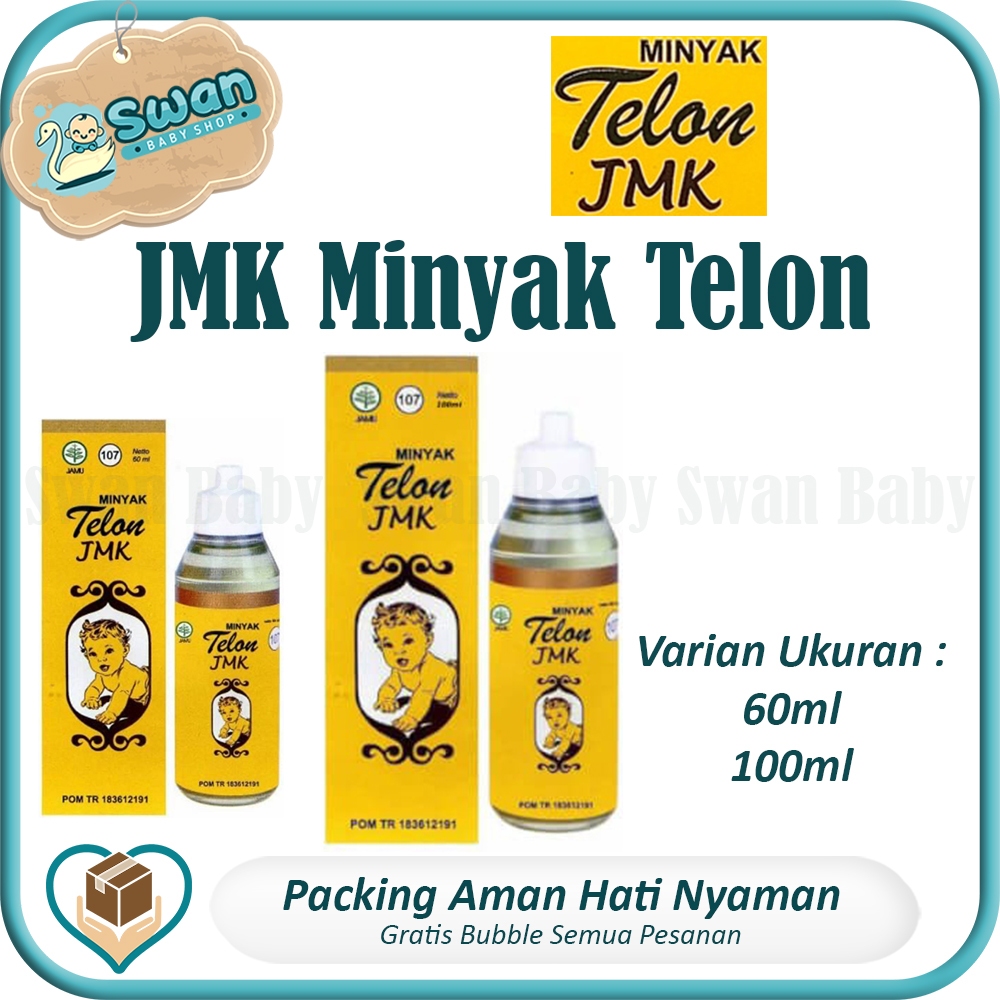 JMK Minyak Telon All Varian ( 60ml dan 100 ml ) / Minyak Telon Nyonya Meneer (dulunya)