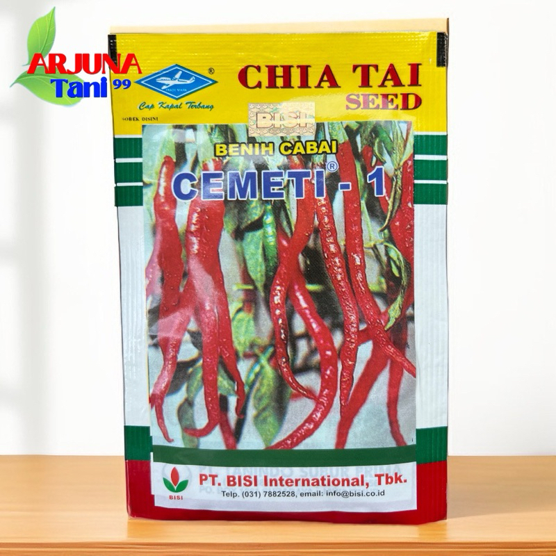 Benih Cabai Keriting CEMETI-1 10 Gram Cap Kapal Terbang