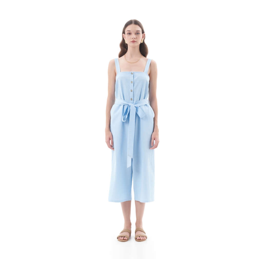 PAULINA KATARINA | SLOANE JUMPSUIT IN BABY BLUE
