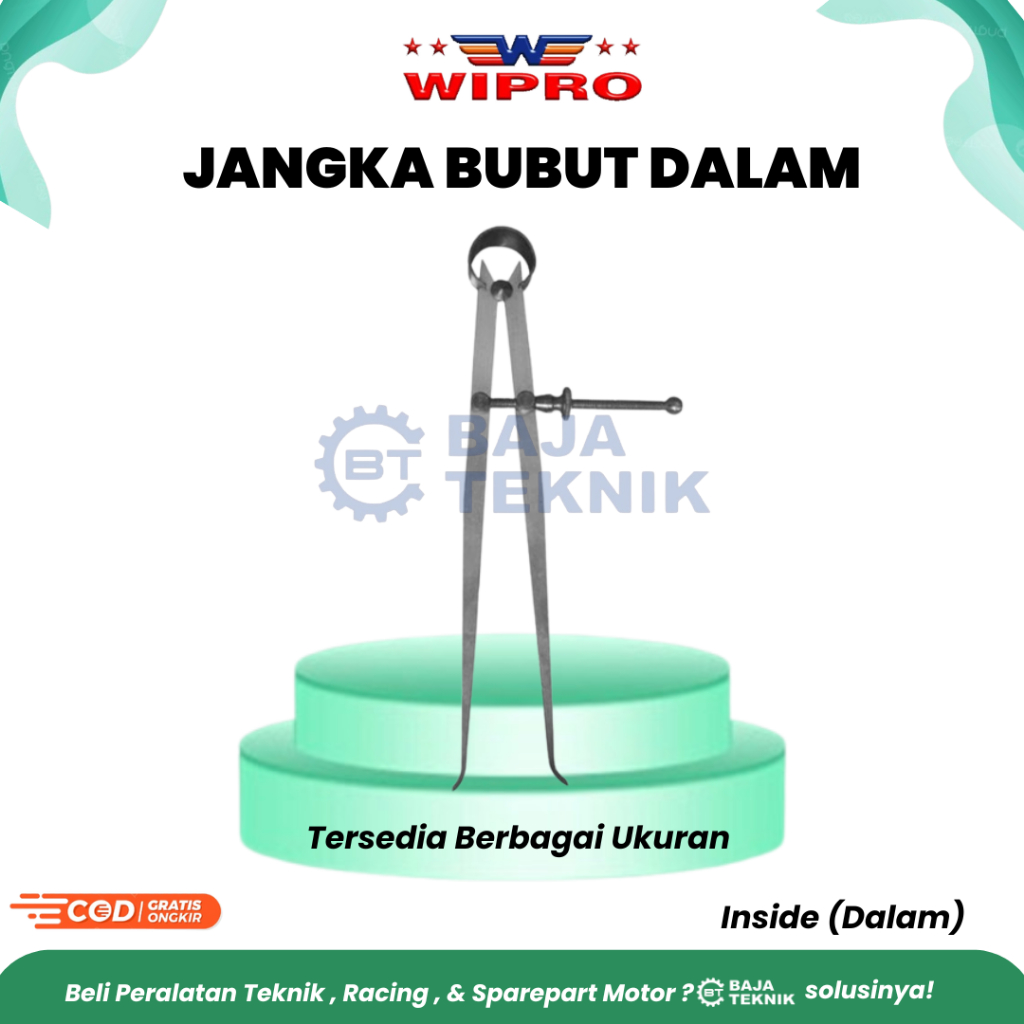 WIPRO JANGKA BUBUT DALAM 6" | 8"
