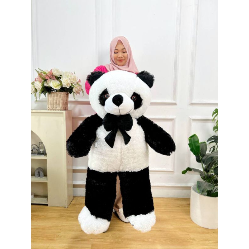 boneka panda super jumbo 1 meter