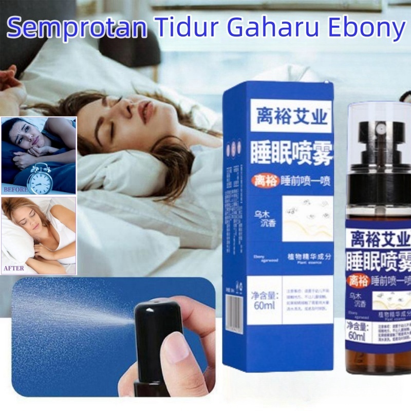 Sleep Spray Pillow Mist Untuk Tidur Nyenyak pillow spray obat tidur spray Deep sleep essential oil S