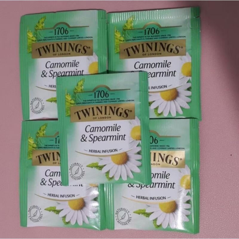 

Twinings Camomile Spearmint Australia Sachet Tea