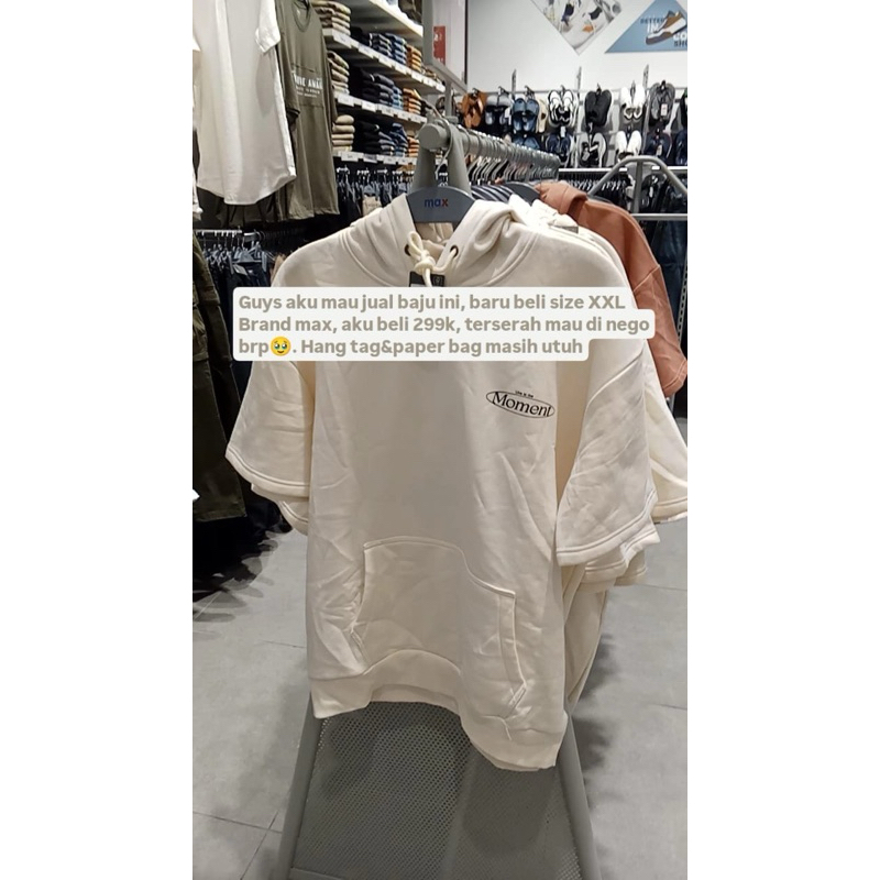 Max Fashion Hoodie Pria/Wanita Size XXL (Nehotiable)