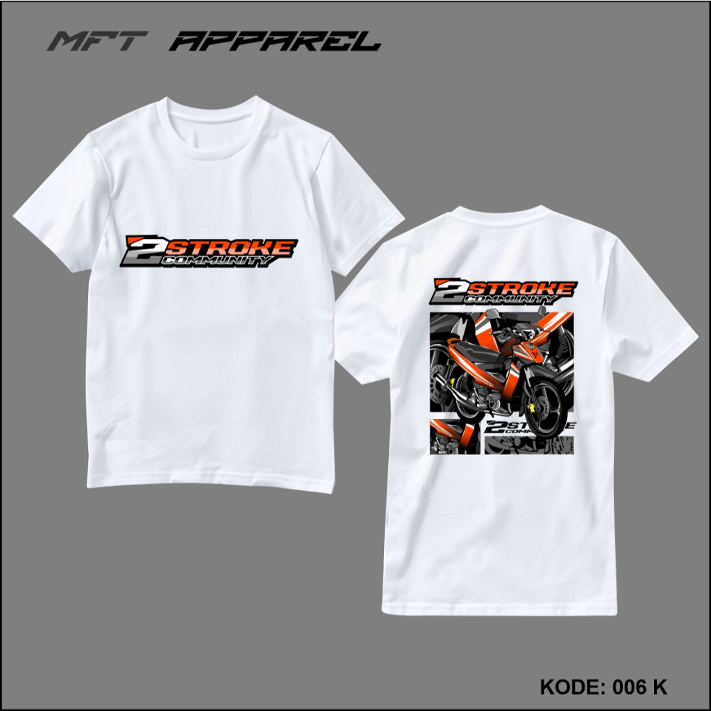 Kaos Distro Baju T-shirt Racing 2Stroke Fiz R Kaos Racing Murah