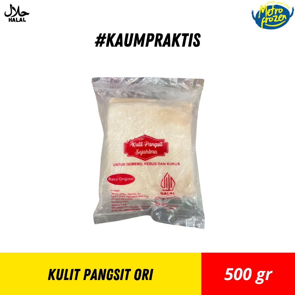 

Kulit Pangsiti Ori & Bawang 500gr //kulit pangsit original //kulit pangsit bawang