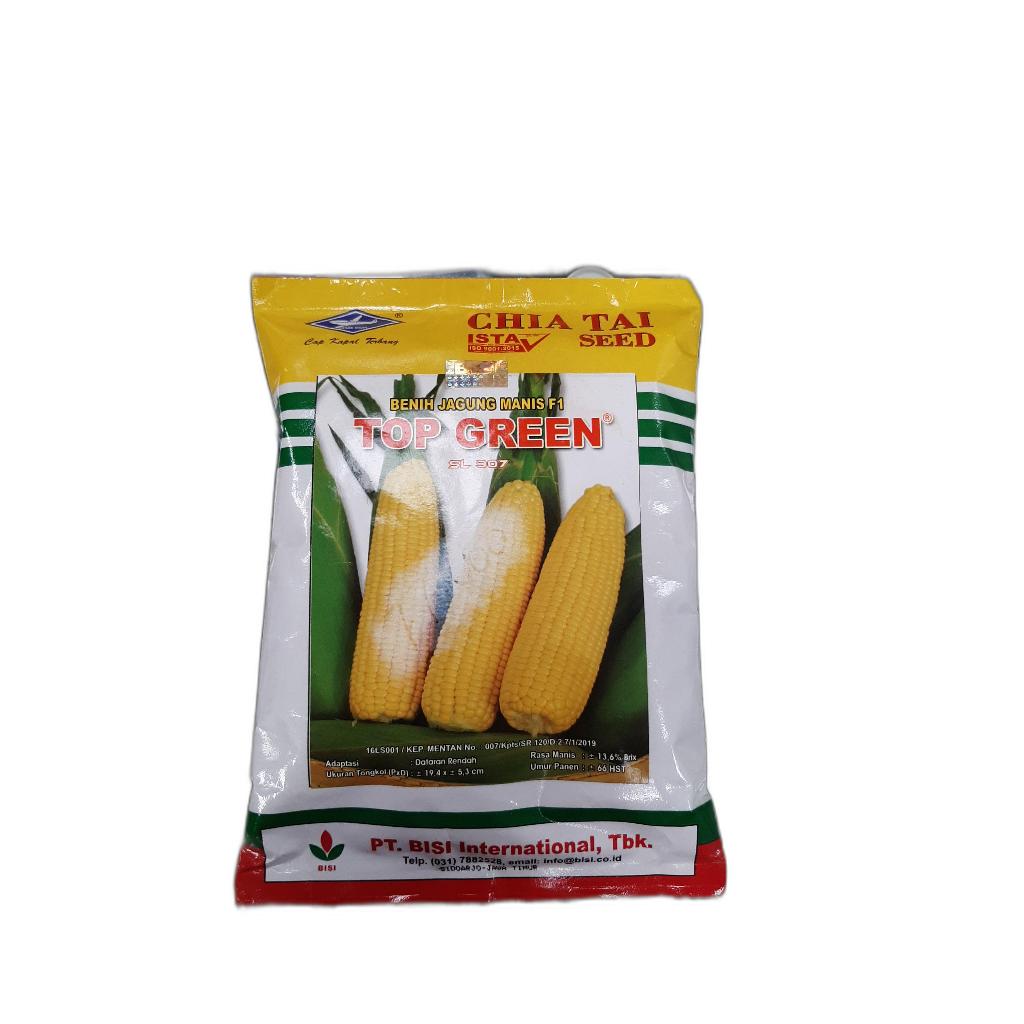 Jagung Manis F1 Top Green 250 gram Benih Kapal Terbang
