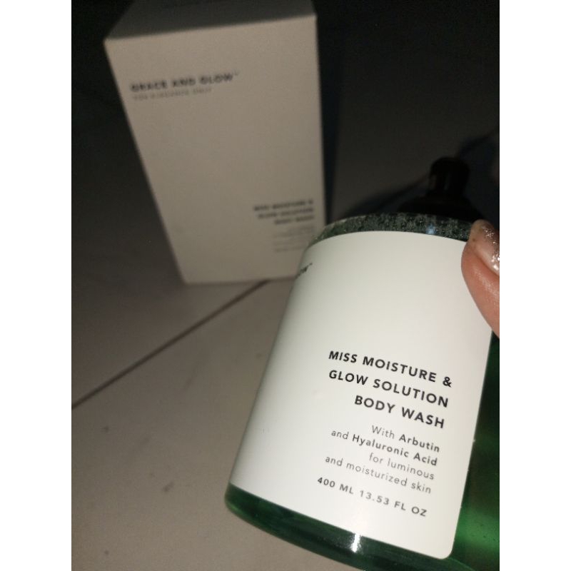 Grace and glow body wash Ori no kw . stok terbatas