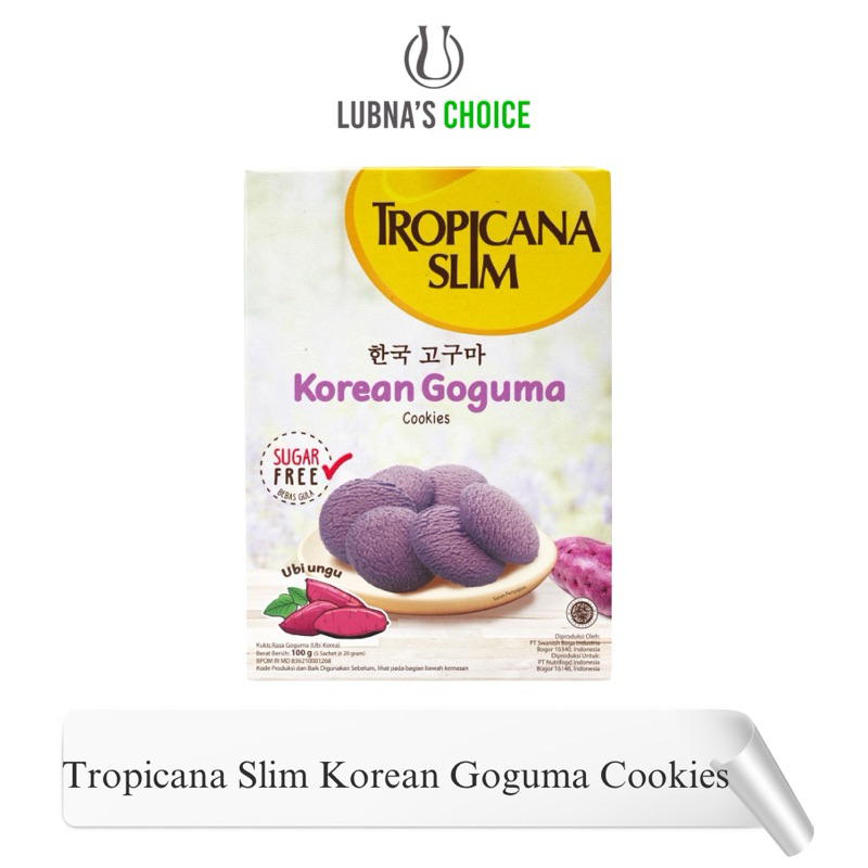 

1 Box Tropicana Slim - Korean Goguma Cookies