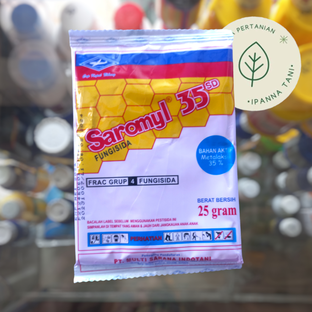 FUNGISIDA SAROMIL 35SD 5GR & 25GR – PENGENDALI PENYAKIT BULAI PADA JAGUNG