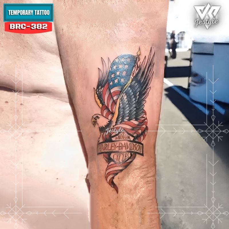 [BRC-382] Tato Temporer Temporary Tattoo Burung Elang