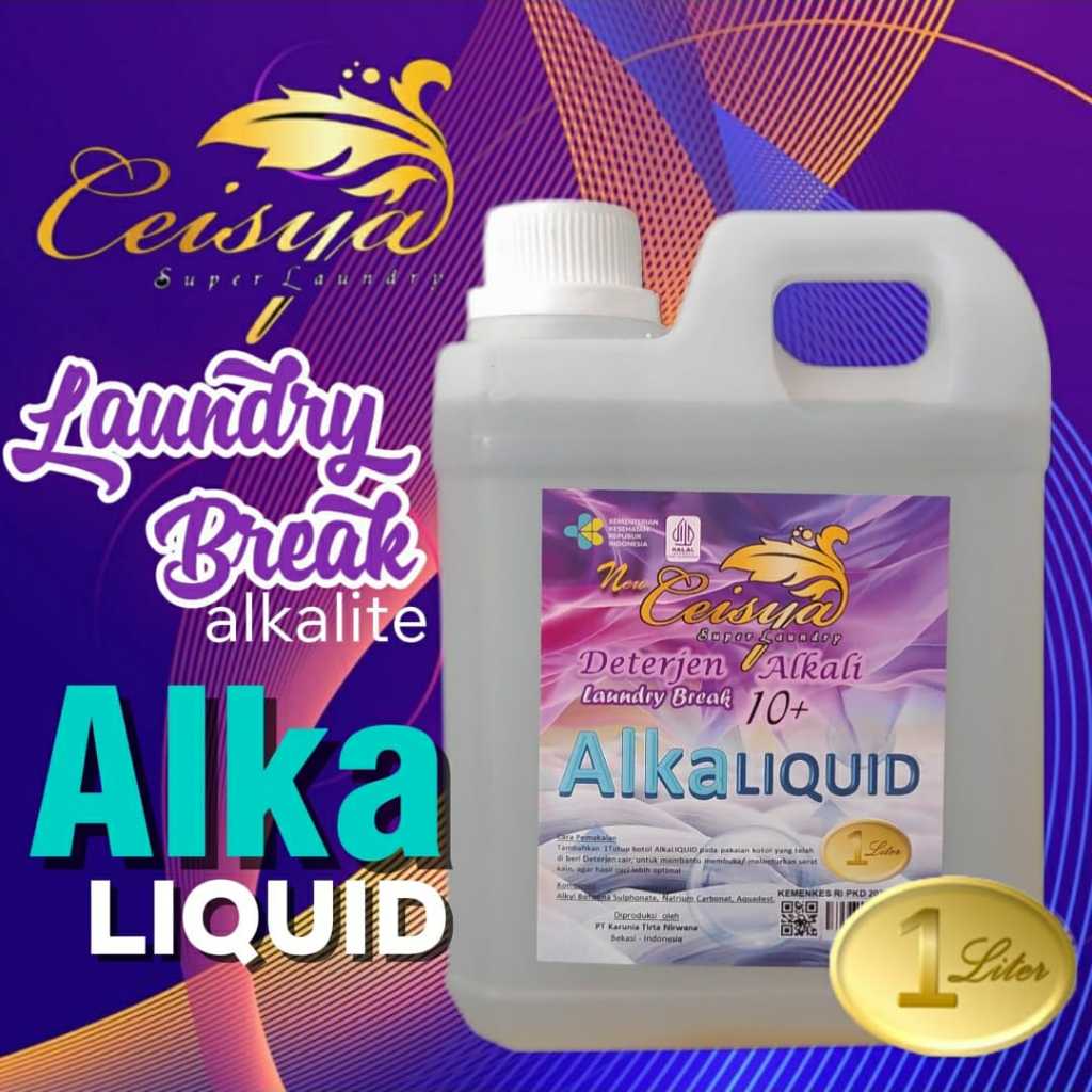Ceisya Super Laundry - Deterjen Alkali Alkaliquid 1 Liter