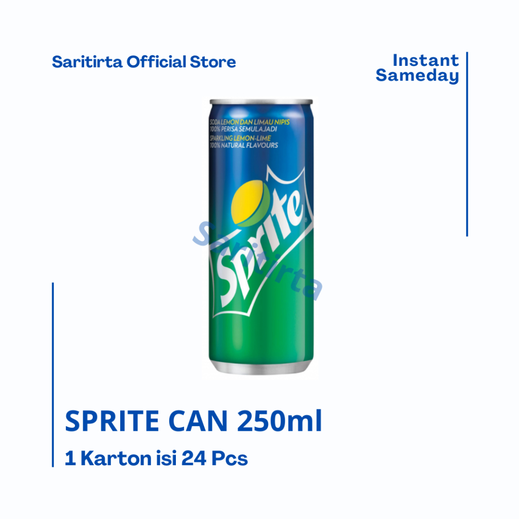 

Sprite Kaleng 250ml