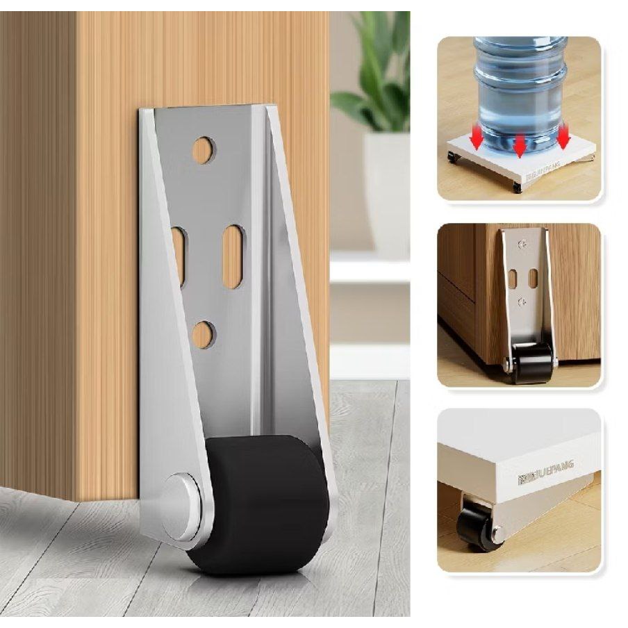 RODA GESER PINTU RODA ROLER SLIDING penyangga bawah pintu