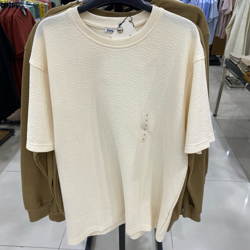 Zes by Matahari T-Shirt Unisex Oversize / Kaos cowok Brand Zes