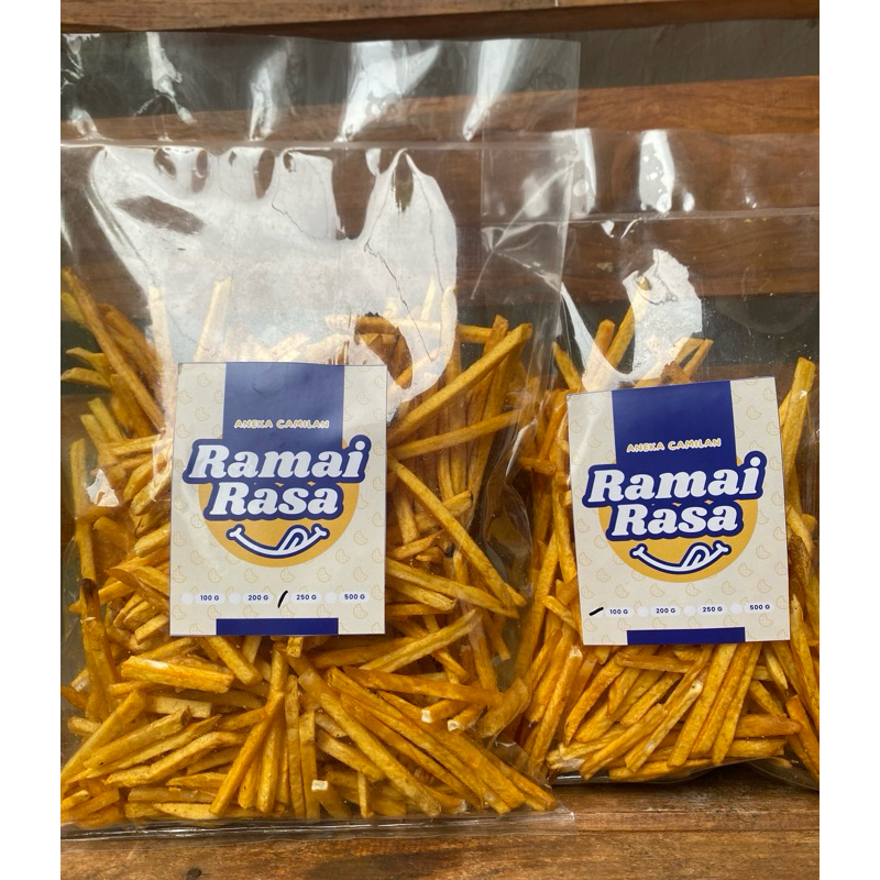 

RR-KERIPIK TALAS GURIH RENYAH/CAMILAN ENAK MURAH/CAMILAN GURIH/TALAS STIK/OLEH-OLEH MALANG