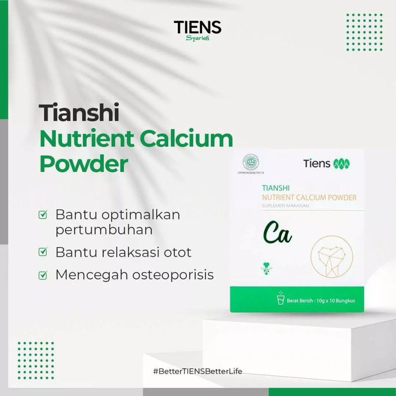 Tiens Nutrient Calcium Powder | NHCP Kalsium Peninggi Badan Tiens | Kalsium Tiens | Tianshi Nutrient