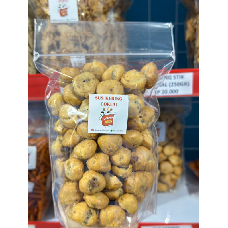 

Sus Kering Coklat 250gram
