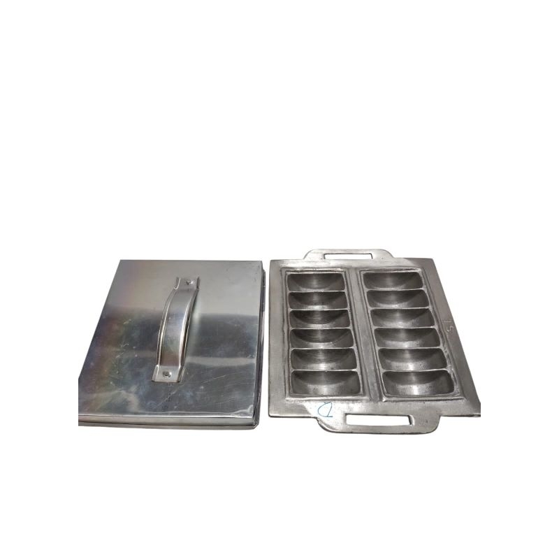 CETAKAN KUE PUKIS KECIL/CETAKAN KUE PANCONG/CETAKAN ISI 12 + TUTUP