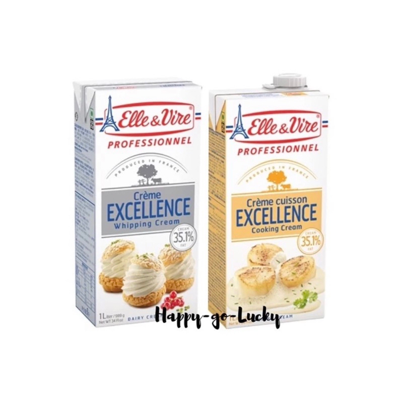 

Elle & Vire Whipping / Cooking Cream 1lt Grosir