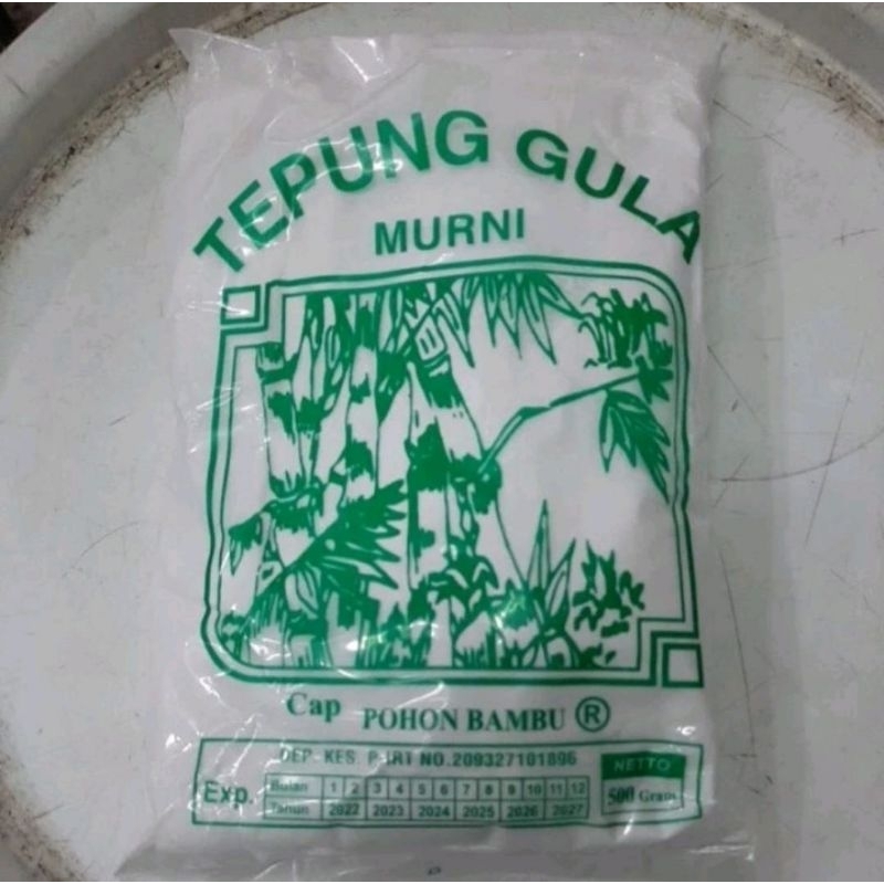

Gula Halus/Tepung Gula Merk "Pohon Bambu" kemasan 500 gr