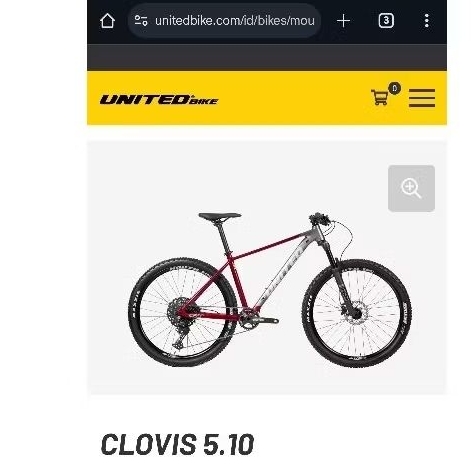 Full bike united clovis 5.10 size M 27.5newsegel