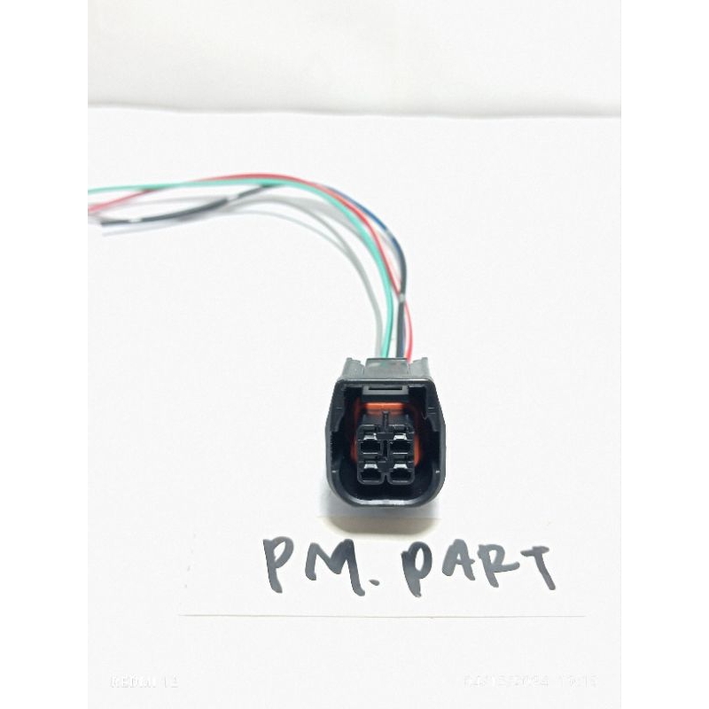 Soket sensor O2 Sensor oksigen PCX 160 Soket sensor knalpot CO2 PCX 160 4 kabel