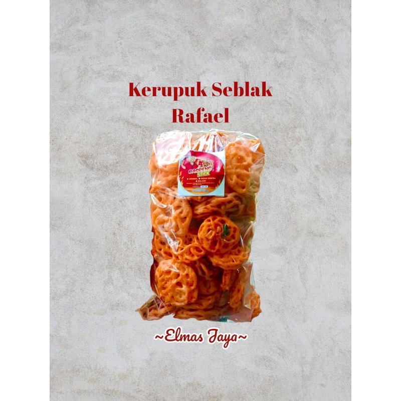 

Basreng Pedas Balado Gurih 500gr