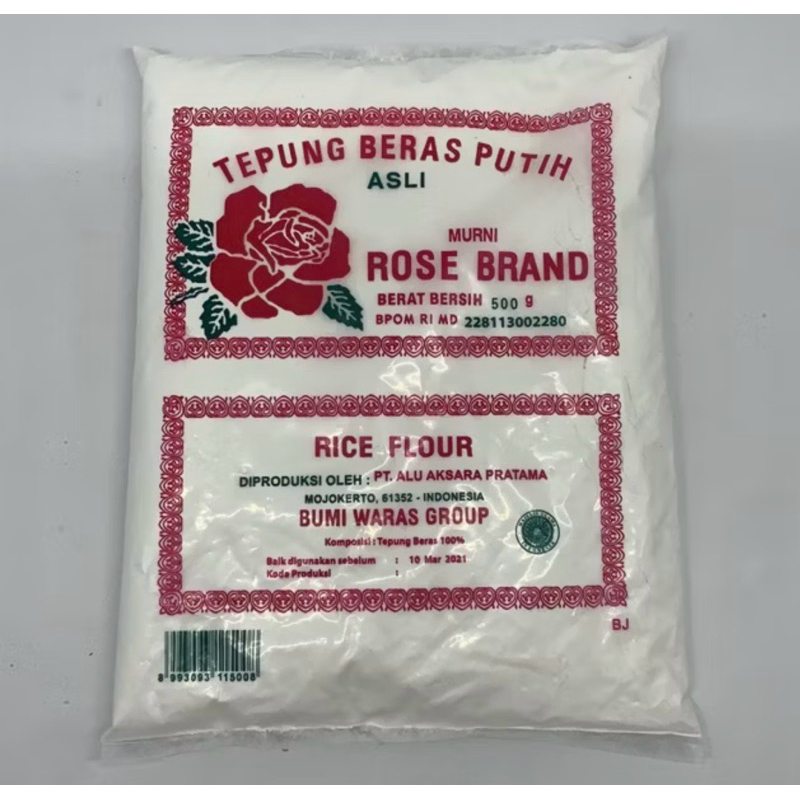 

TEPUNG BERAS ROSE BRAND 500gr