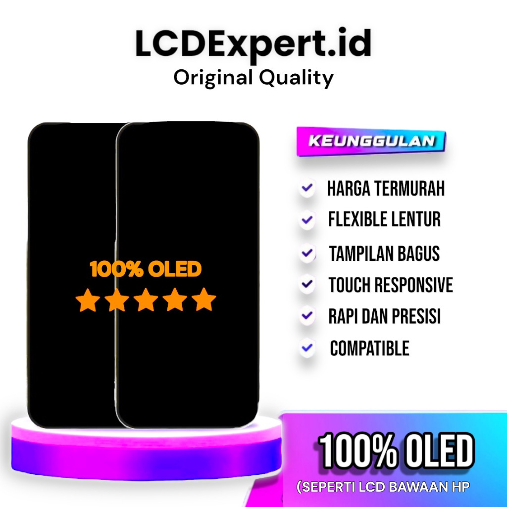 LCD OPPO A74 4G / A95 4G / REALME 8 4G ORIGINAL OLED