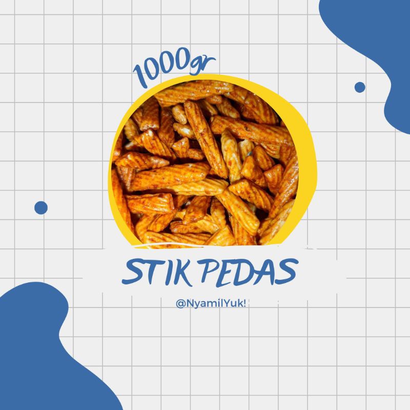 Stik Pedas 1000gr | Jajan Pedas Kiloan