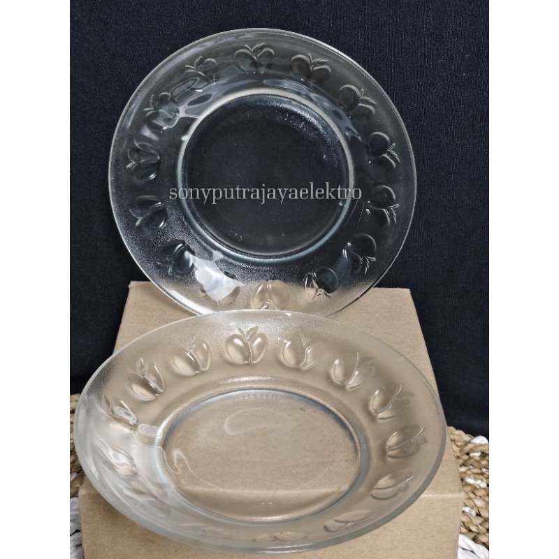 [6PCS]Lepek Kaca Apel/Lepek Kopi/Lepek Teh/Tatakan Gelas dan Cangkir