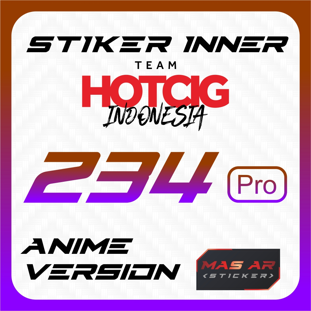 

Stiker Inner Daleman R code 234 Pro - Anime Version