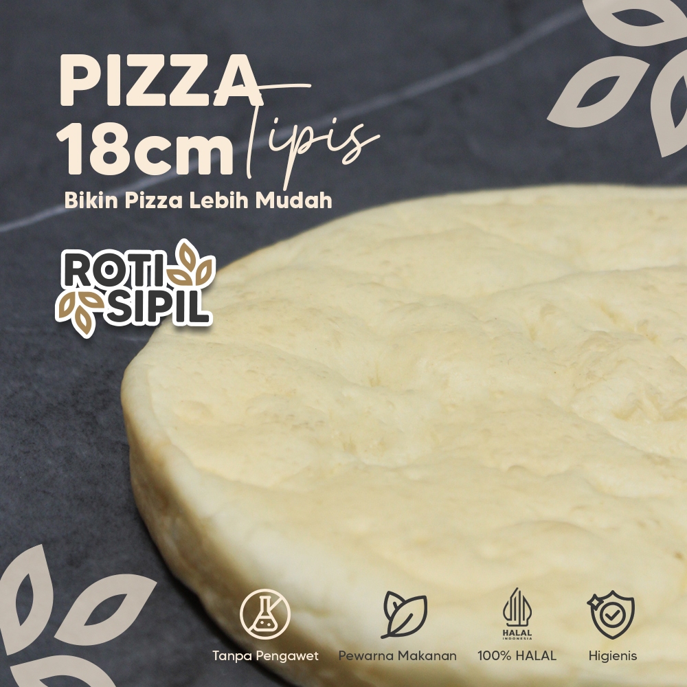 

Roti Pizza Tipis Ukuran 18cm | Base Pizza Tipis 18cm