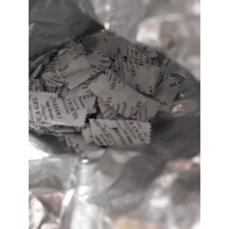 

Slica gel food grade ukuran 500gr @1kg