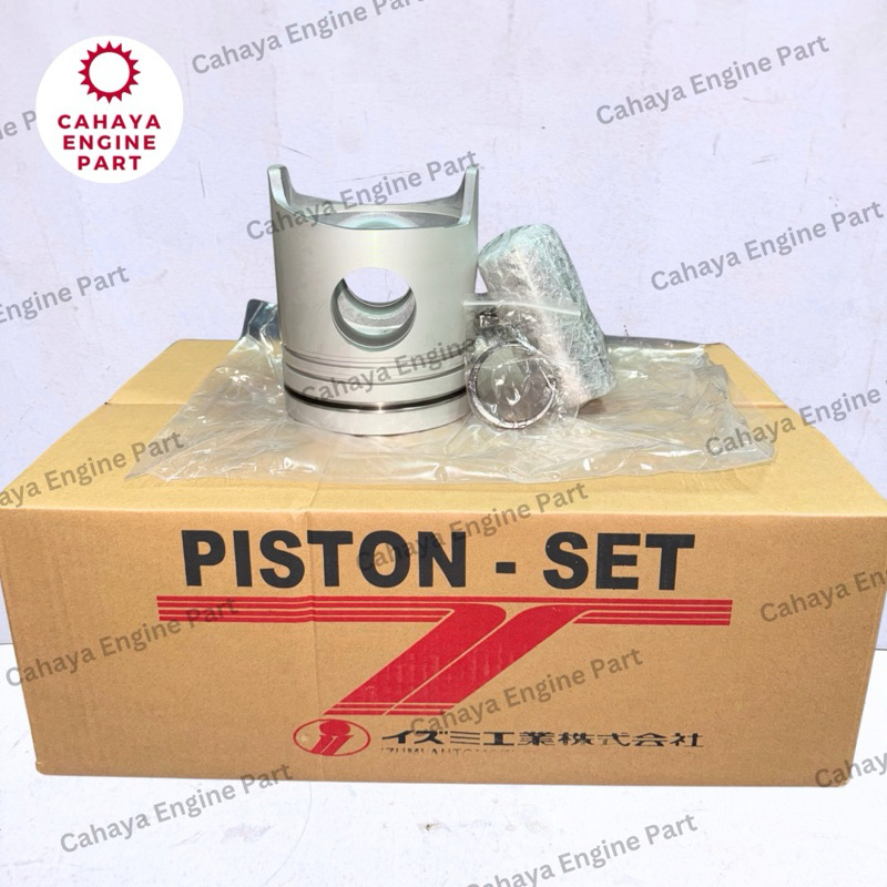 PISTON ASSY- SEHER SET IZUMI MITSUBISHI 6D24T (1 SET, ISI 6 PCS)