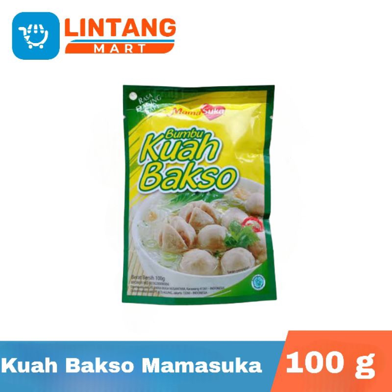 

✨ LINTANGMART ✨ MAMASUKA KUAH BAKSO 100G