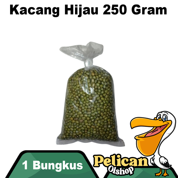 

Kacang Hijau Mentah / 250 gr bahan rempeyek peyek kacang hijau bahan bubur kacang hijau