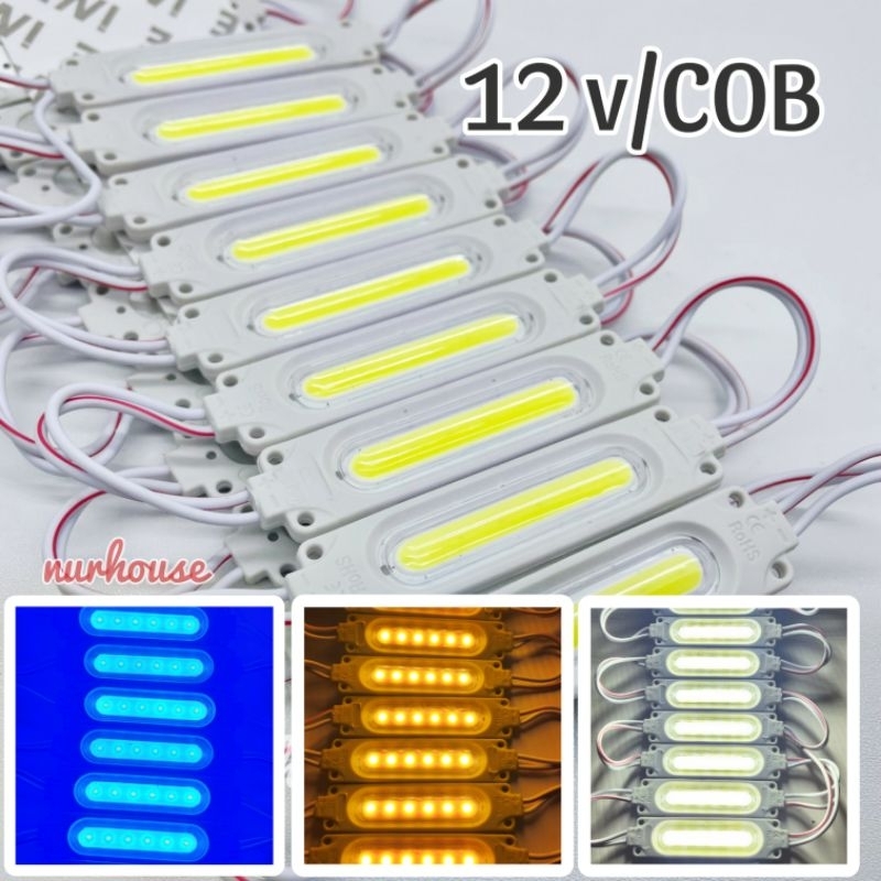 Led modul 12V strip led 12 volt plasma cob lampu variasi motor mobil