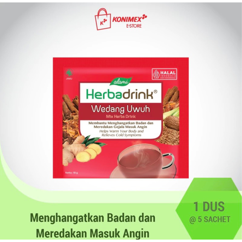 

HERBADRINK WEDANG UWUH 5sachet