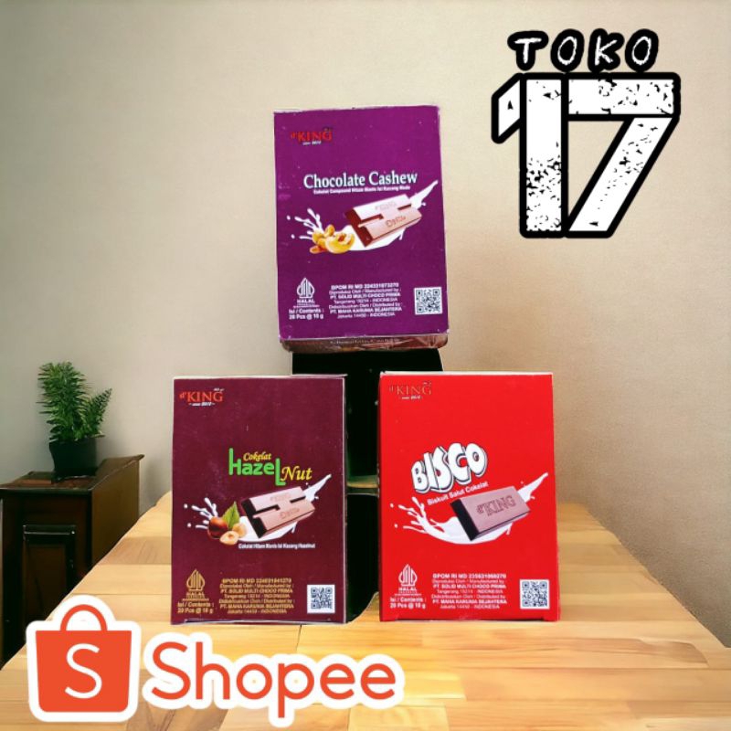 

d'KING Aneka Olahan Coklat by d'KING isi 20 pcs @10 Gram