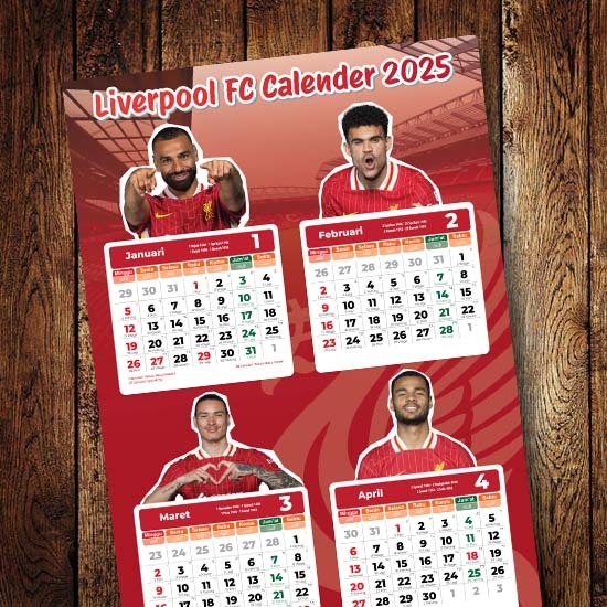 

Kalender Bola Liverpool 2025 - 4 Bulanan