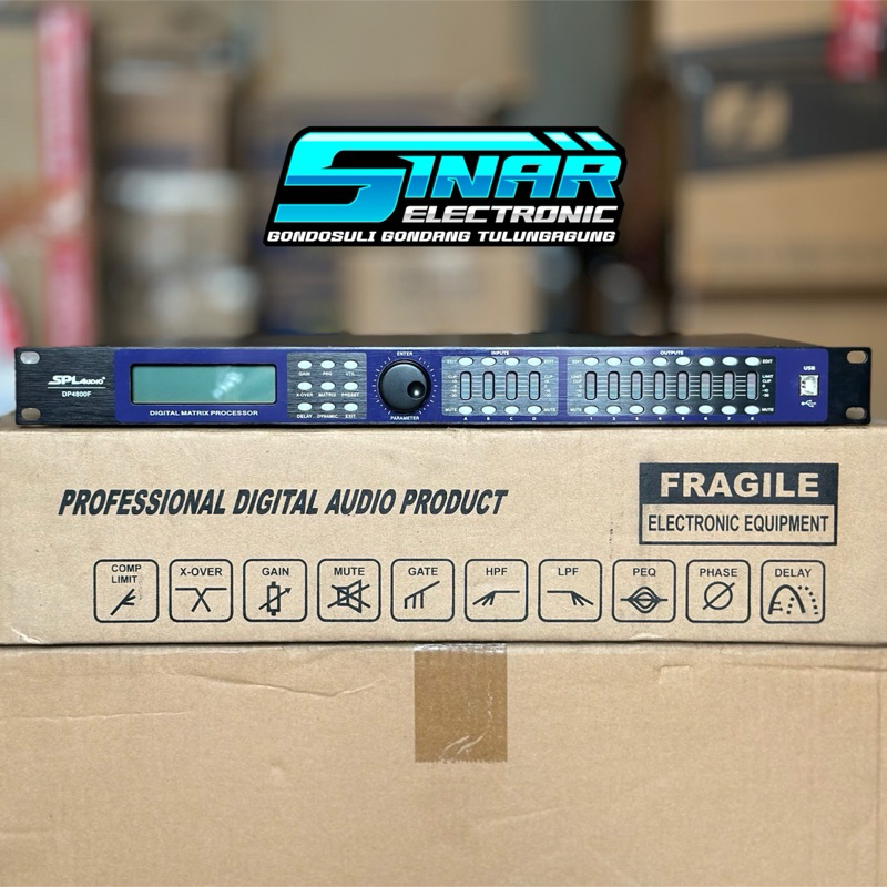DLMS SPL Audio DP480F FiR Management Digital Sound Processor Original