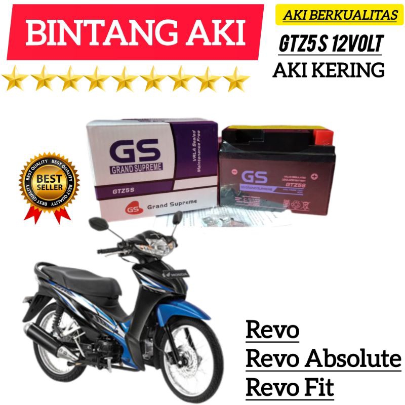 Aki Motor Revo Aki Motor Revo Absolute Aki Motor Revo Fit Aki Gas Grand Supreme Aki Kering Accu keri