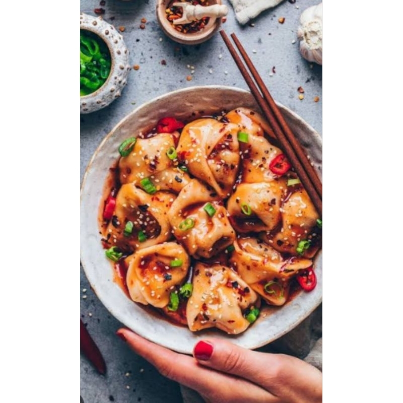 

wonton chili oil