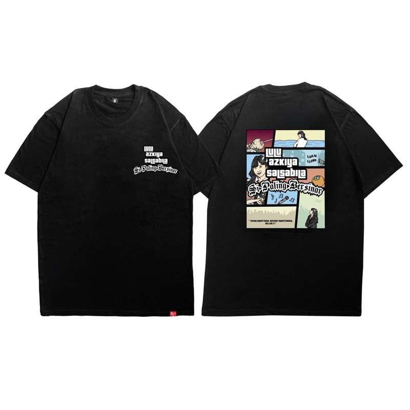 Kaos Lulu Jkt48 Warna Hitam