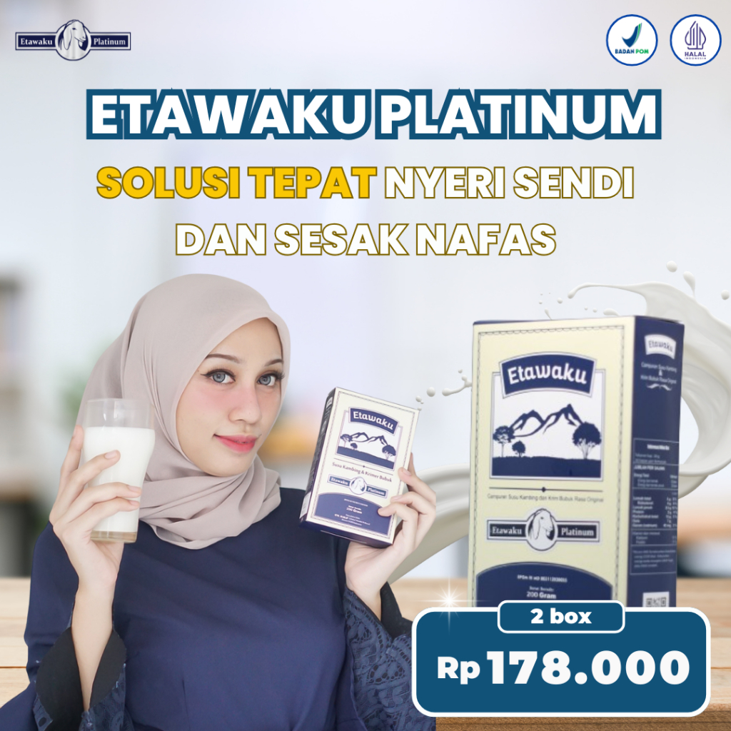 

Etawaku Platinum Susu Kambing Etawa Original 2 Box