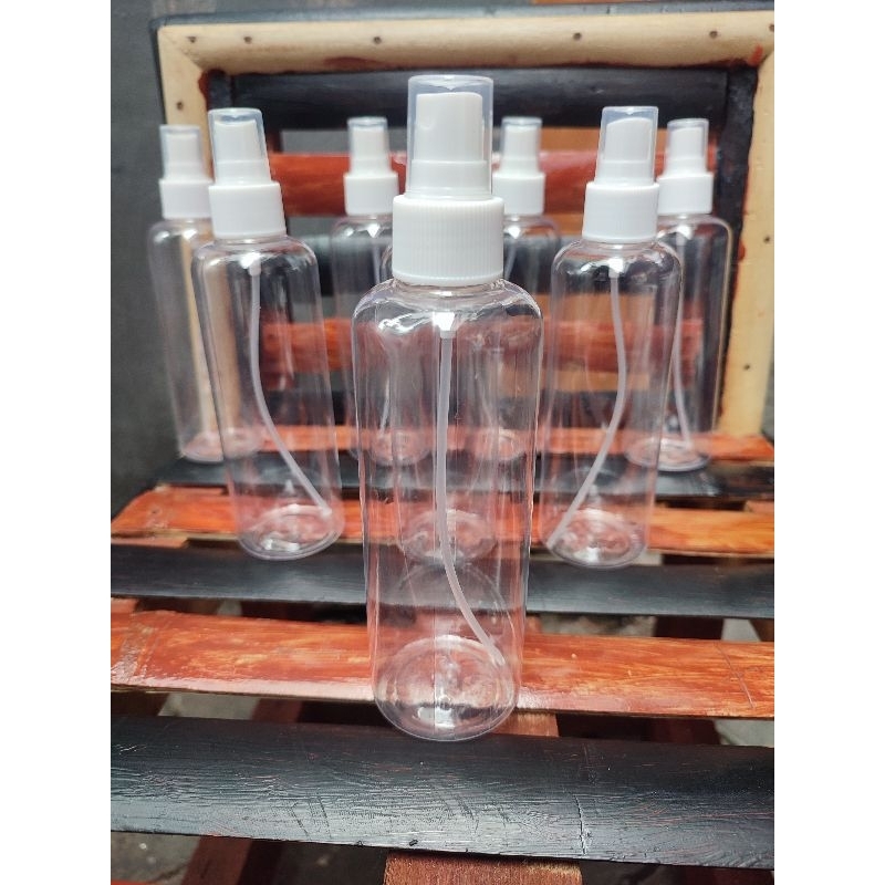 Botol Spray Putih Bening 250 ML ( 12 PCS )