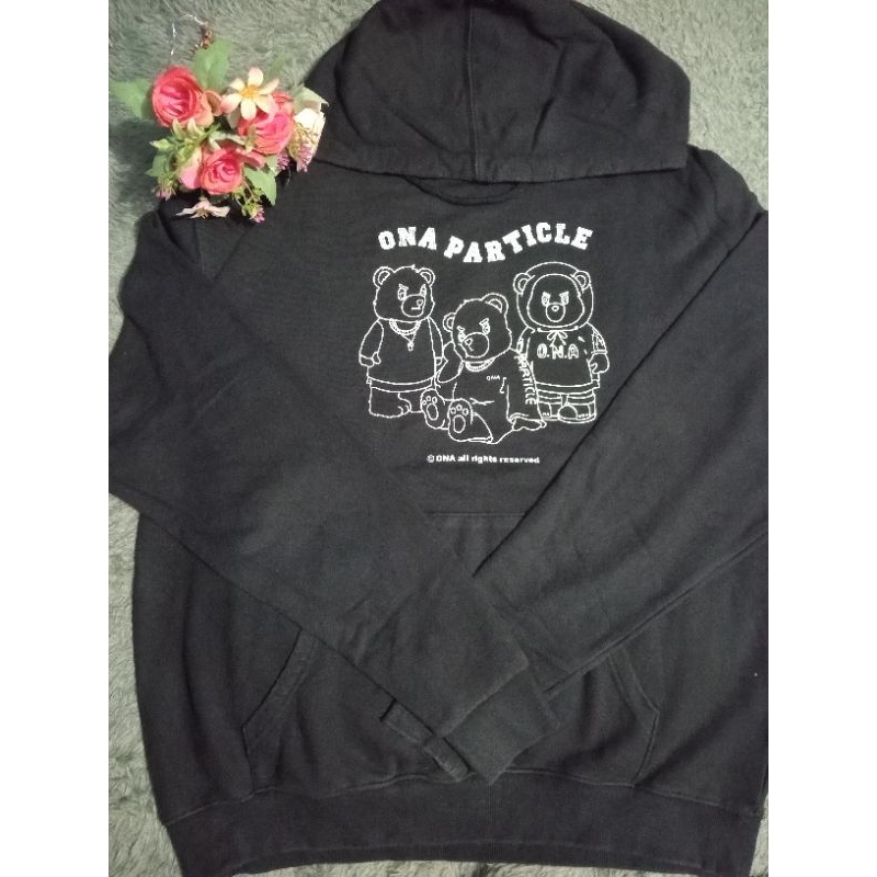 Hoodie ONA Original Second Brand Hoodie Cewek Cowok Thrifting